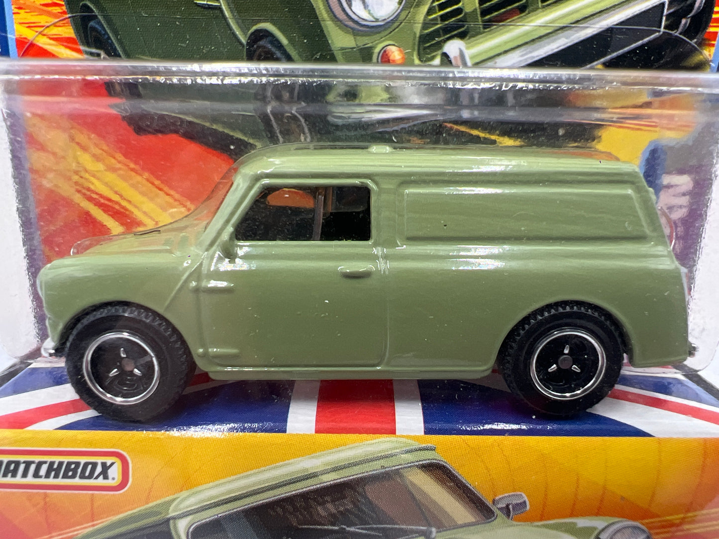 Matchbox Best Of British #9 65 Austin Mini Van Green 171D