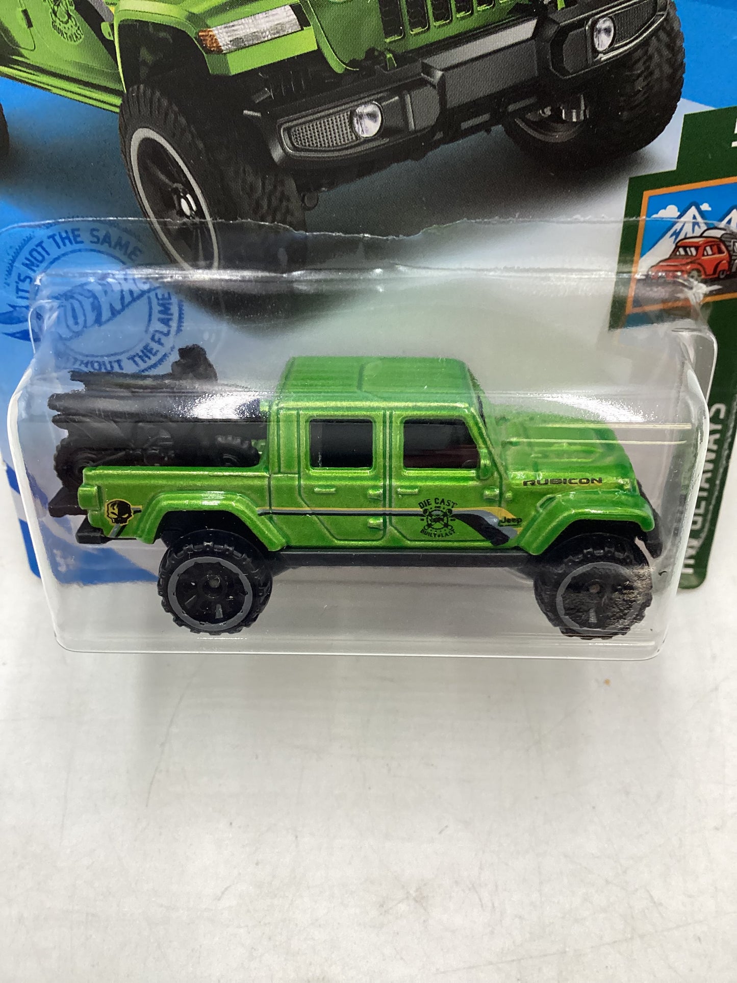 2021 Hot Wheels #117 20 Jeep Gladiator green 42D