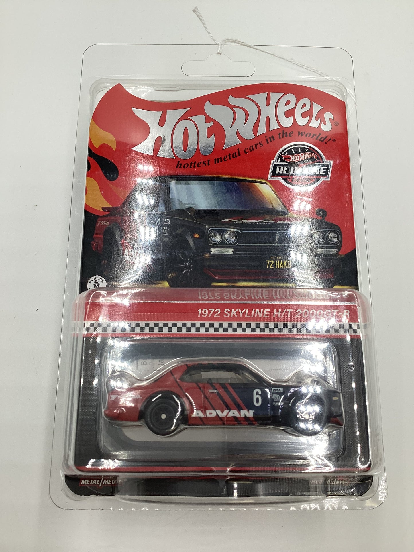 2024 Hot Wheels RLC Advan 1972 Skyline H/T 2000GT-R Black/Red