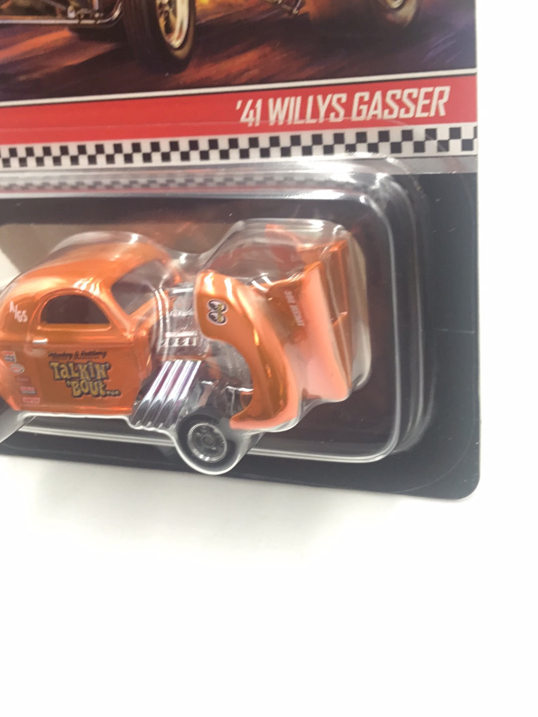 Hot wheels redline club 41 Willys Gasser 5345/10000 with protector