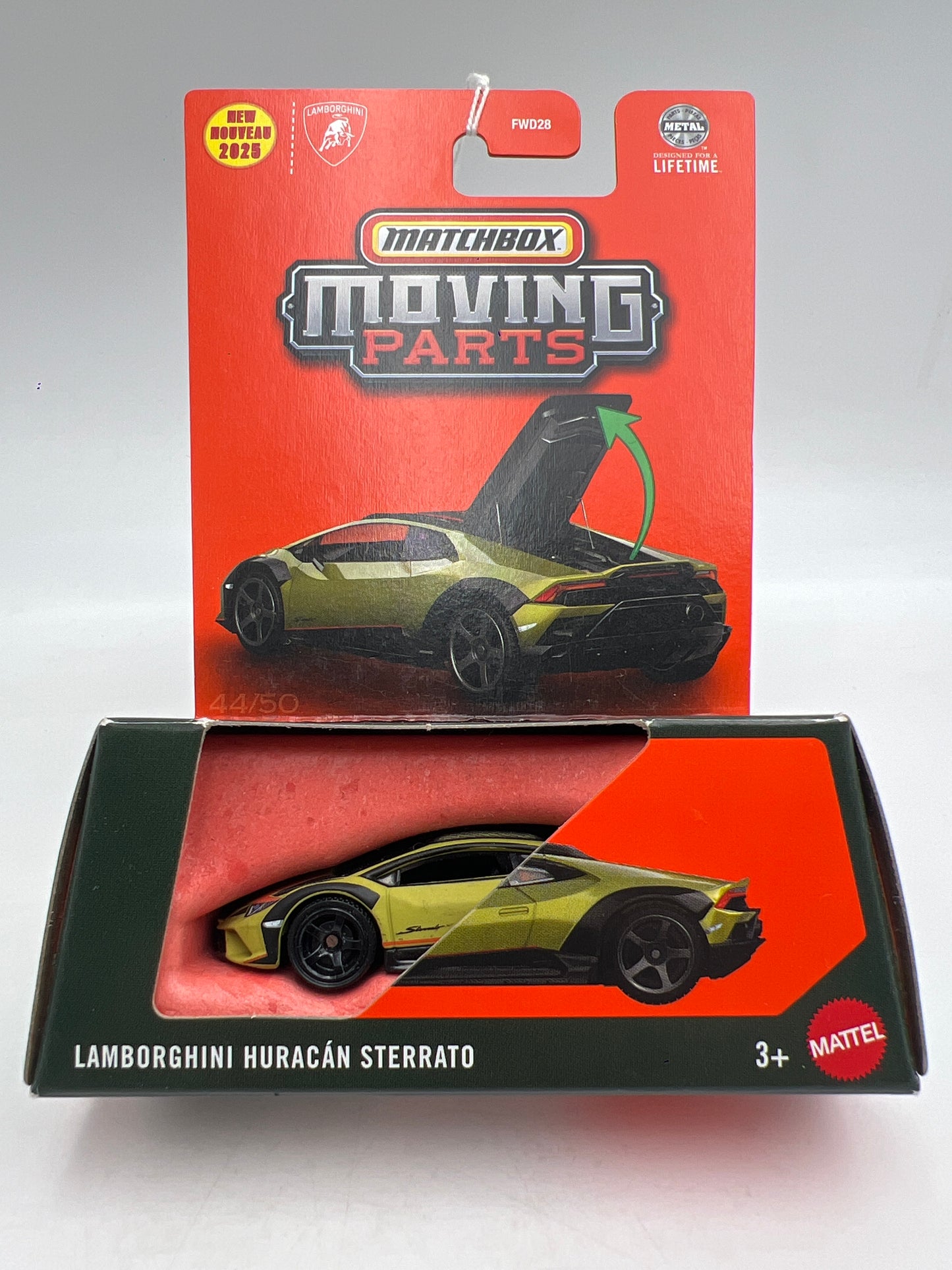 2026 Matchbox Moving Parts #44 Lamborghini Huracan Sterrato Green