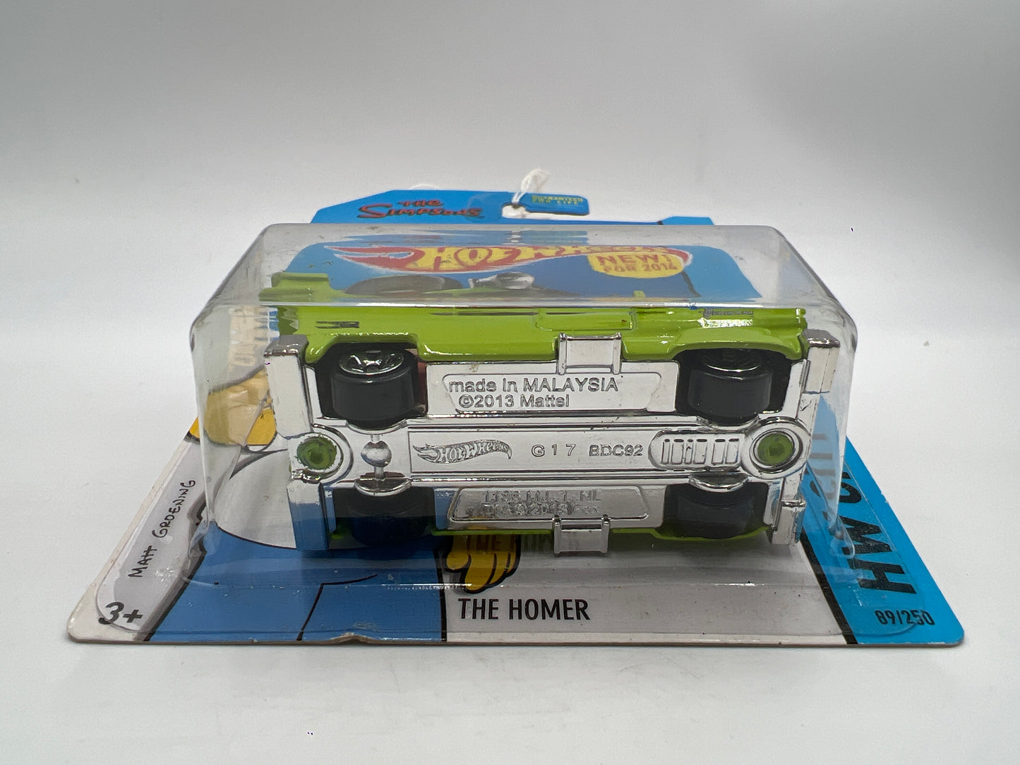 2014 Hot Wheels City #89 The Simpsons The Homer Green