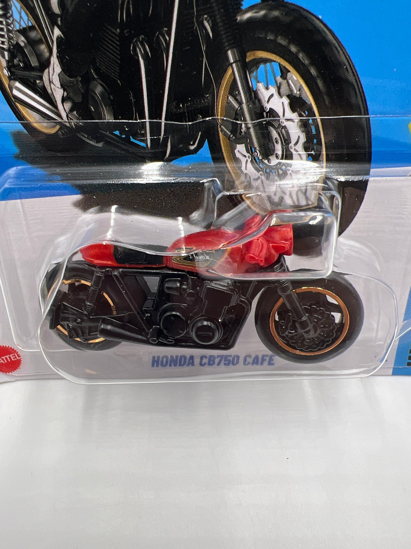 2025 Hot Wheels HW Moto #150 Honda CB750 Cafe Red/Black 76i