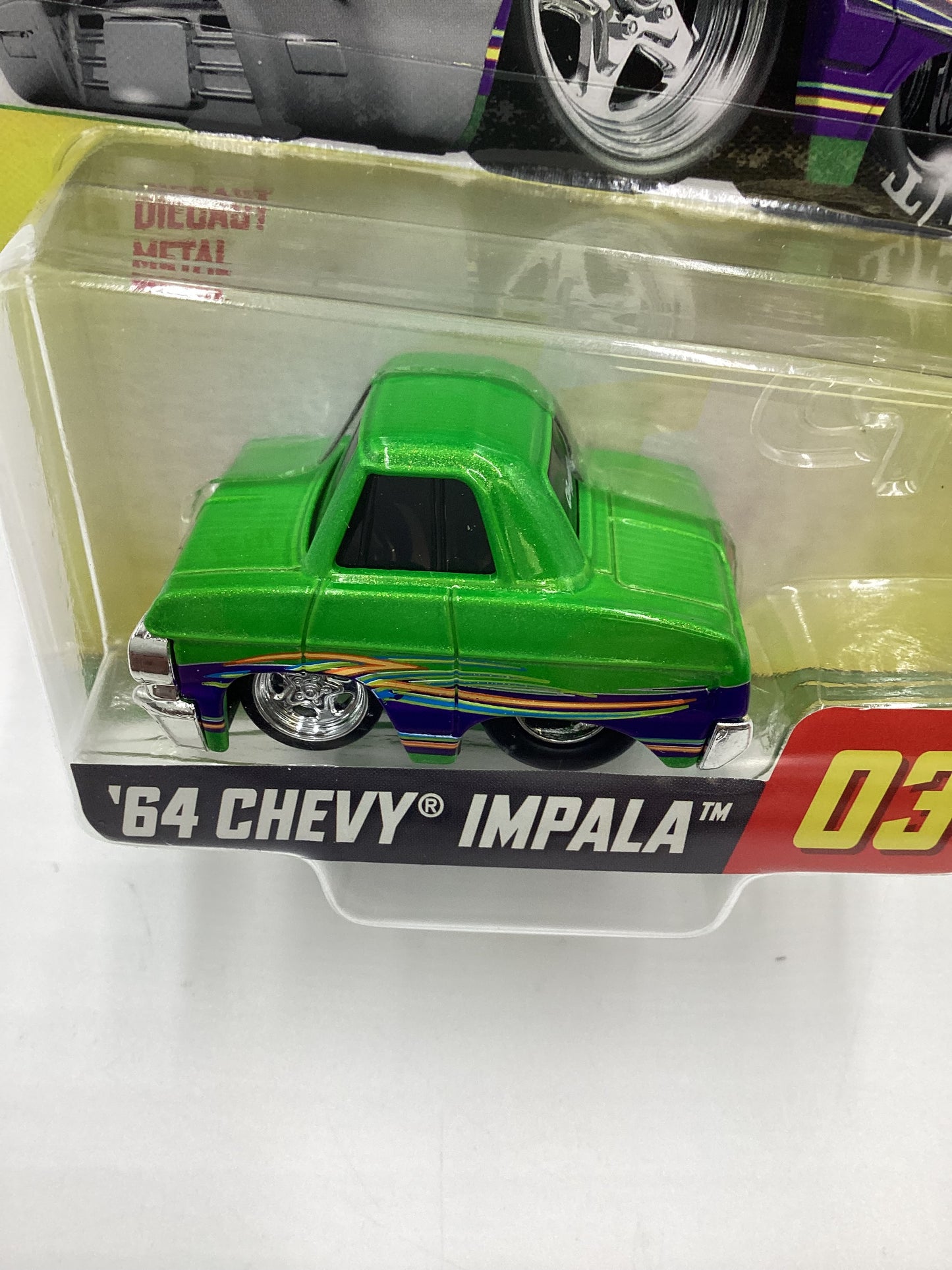 2024 Car Tuned Series 1 #03 64 Chevy Impala Green Walgreens Exclusive SR