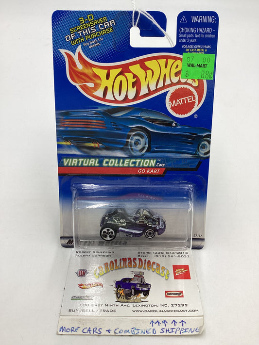 2000 Hot Wheels #151 Go Kart Purple