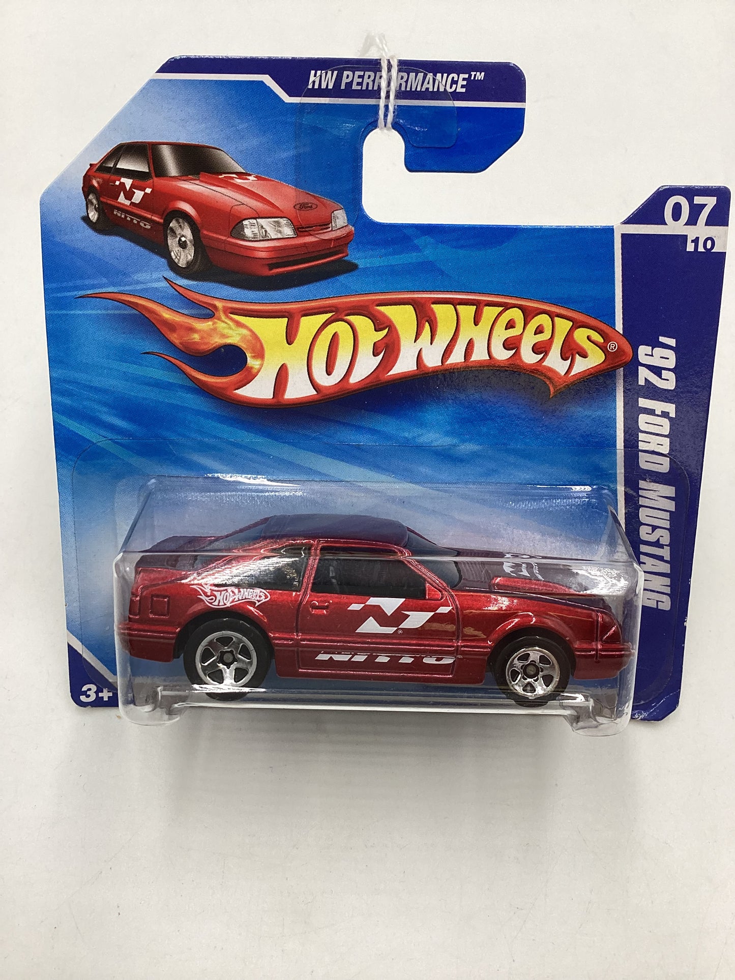 2010 Hot Wheels 92 Ford Mustang #113 Short Card
