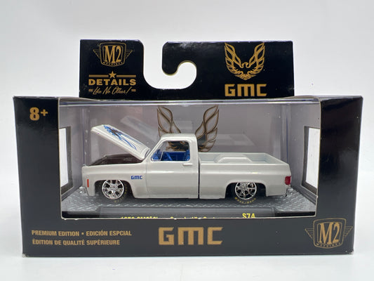 M2 Machines S74 1/3600 1976 GMC Sierra Grande 15 Custom White