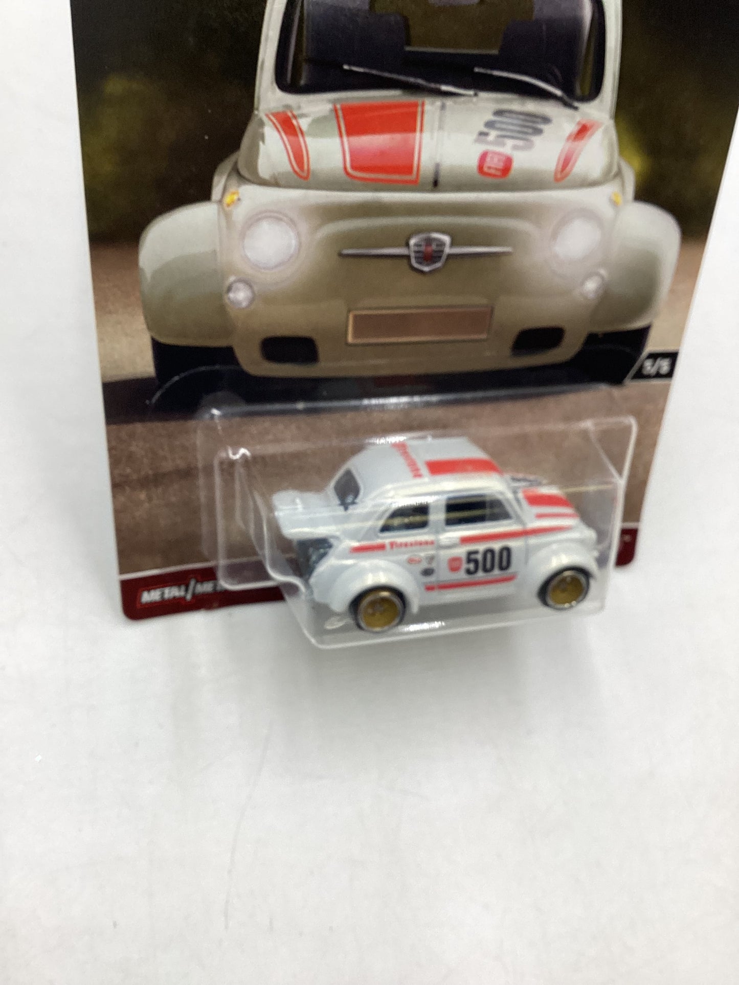 Hot Wheels Air Cooled 5/5 60s Fiat 500D Modificado 244M