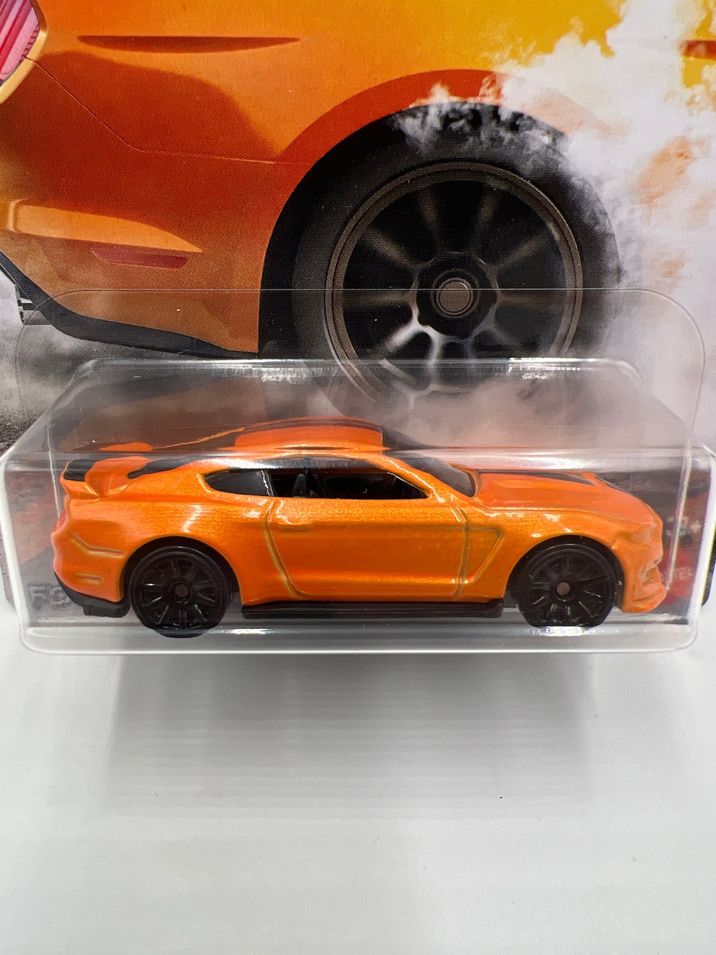 Hot Wheels Factory 500 HP #2 Ford Shelby GT350R Orange 151B