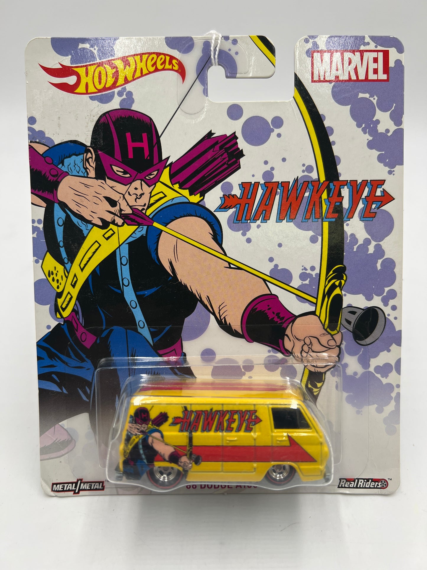 Hot Wheels Pop Culture Marvel 66 Dodge A100 Hawkeye 271H