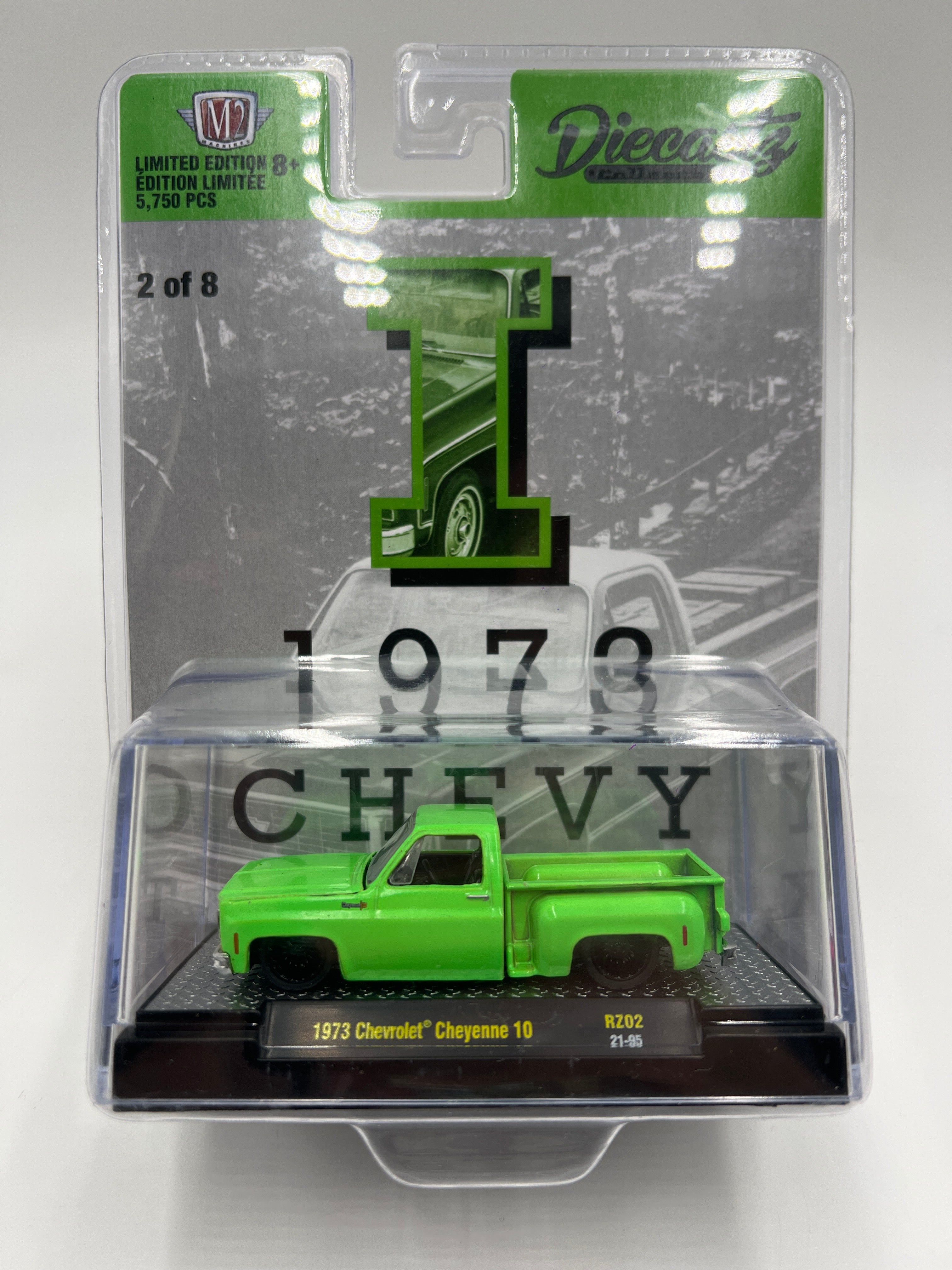 M2 Machines RZ02 Diecastz 1973 Chevy Trucks Full Set Of 8
