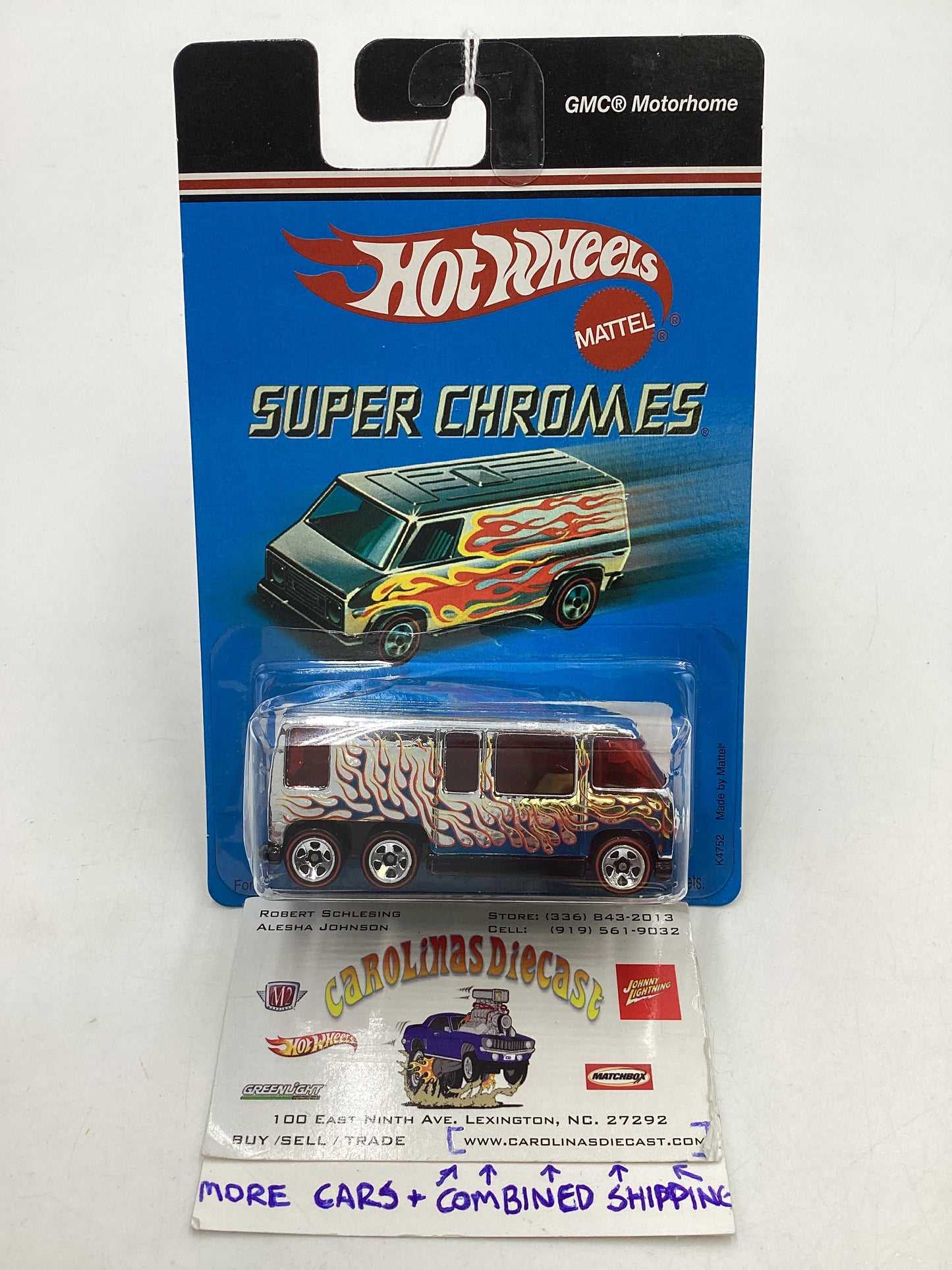 Hot Wheels Super Chromes GMC Motorhome 158B