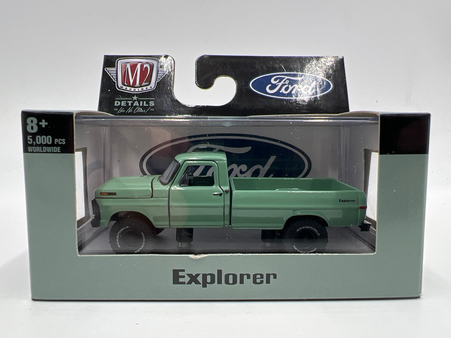 M2 Machines 1972 Ford F-250 Explorer 4x4 Green S101