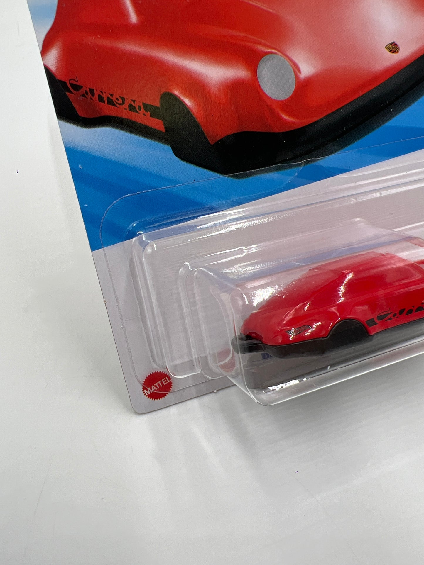 2025 Hot Wheels J Case Experimotors #187 Porsche 911 Carrera Clip Red 99E