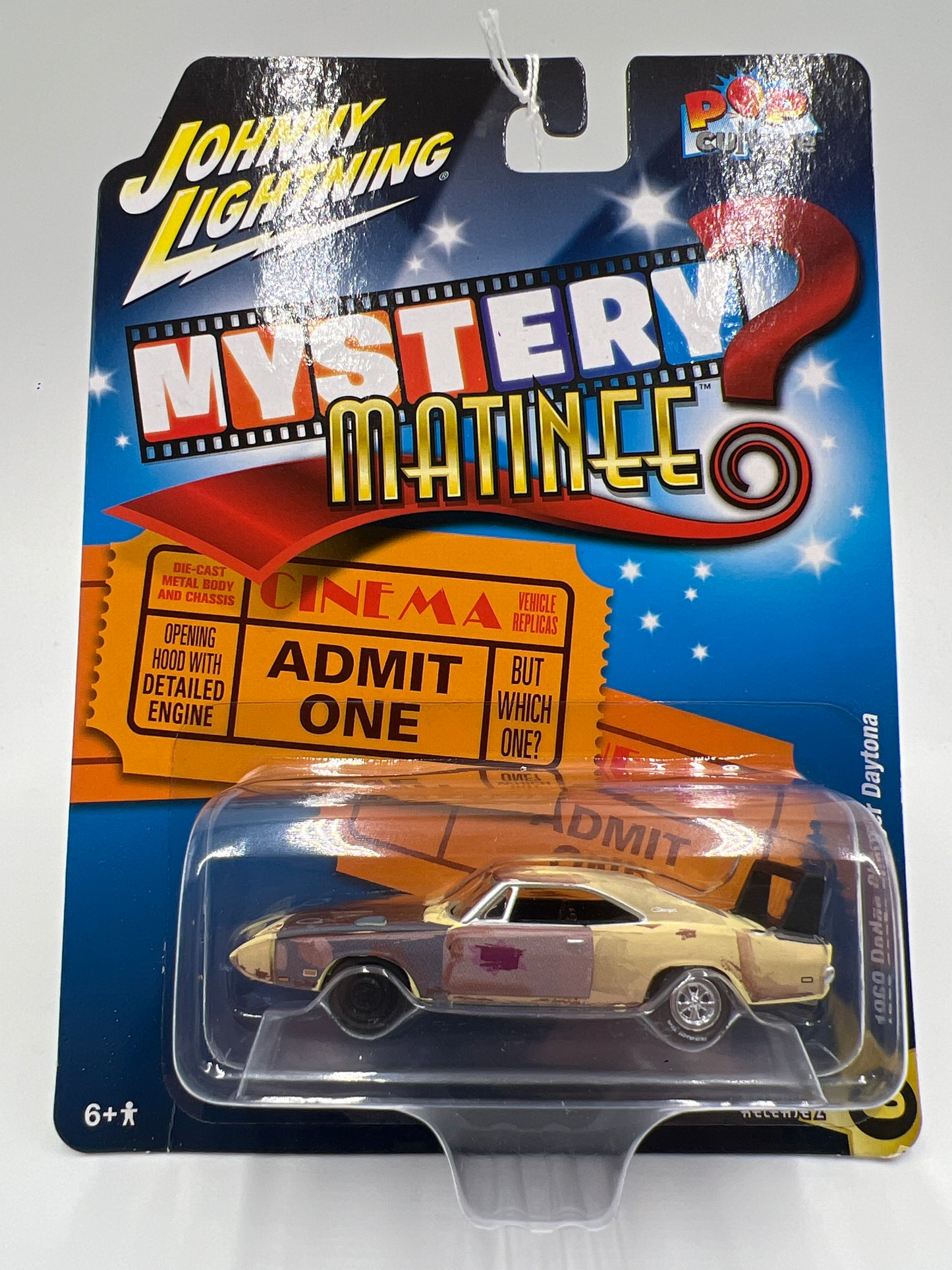 Johnny Lightning Pop Culture Mystery Manitee Release 2 #6 1969 Dodge Charger Daytona 227C