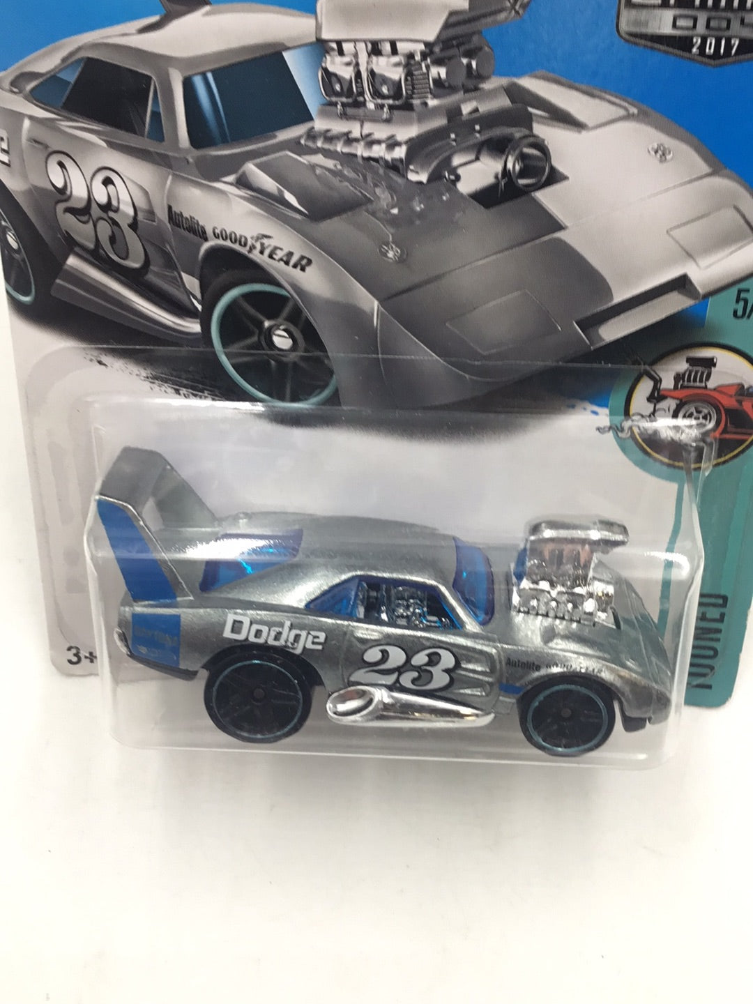 2017 Hot Wheels Dodge Charger Daytona Zamac #4