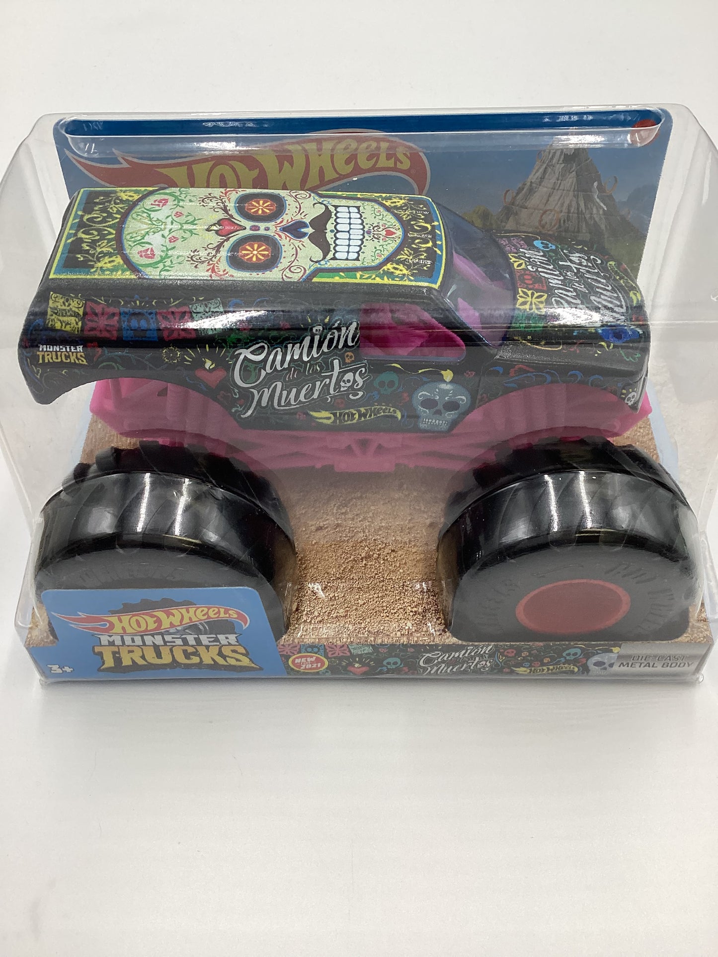 2021 Hot Wheels Monster Trucks Giant Wheels Camino De Los Muertos