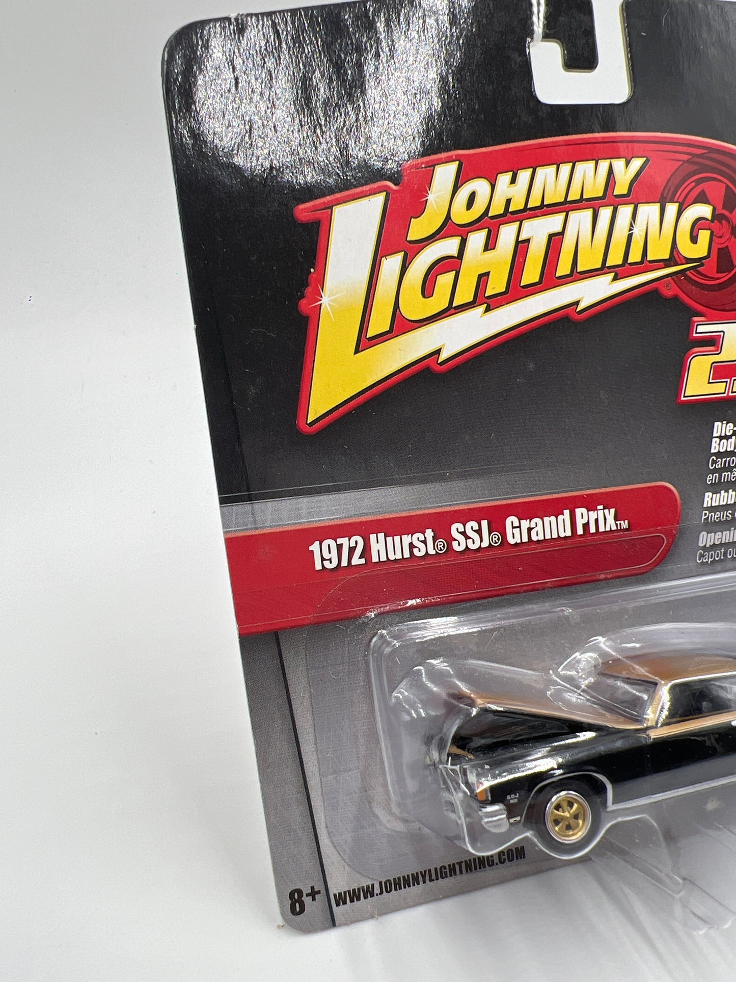 Johnny Lightning 2.0 Tomy Release #10 1972 Hurst SSJ Grand Prix Black/Gold