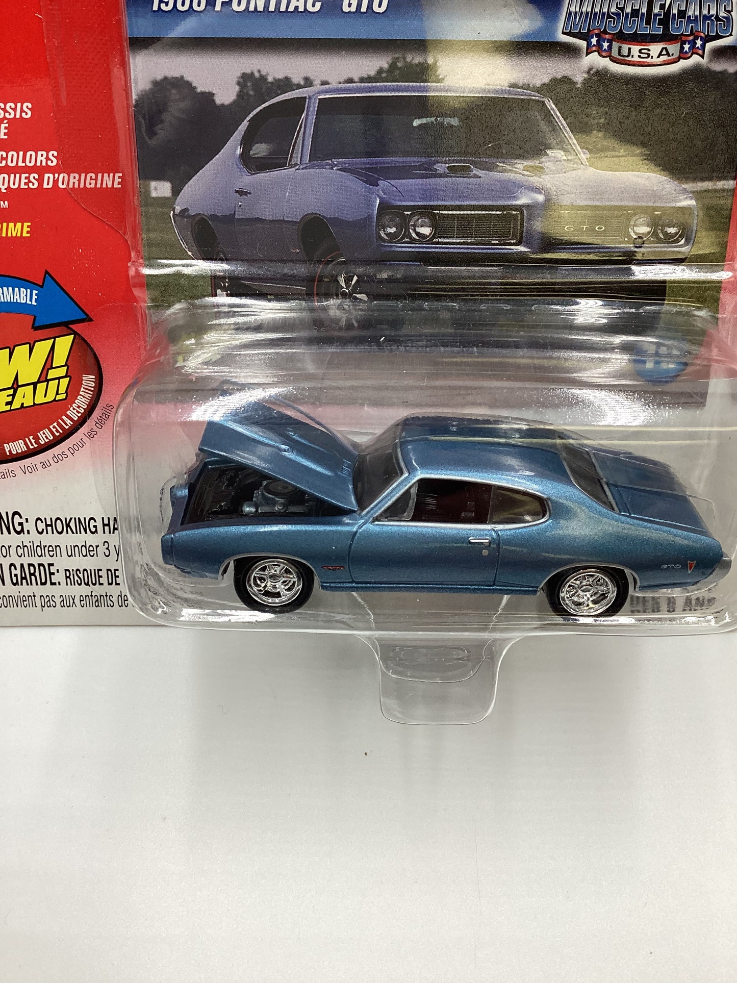 Johnny Lightning Muscle Cars USA 1968 Pontiac GTO 230G