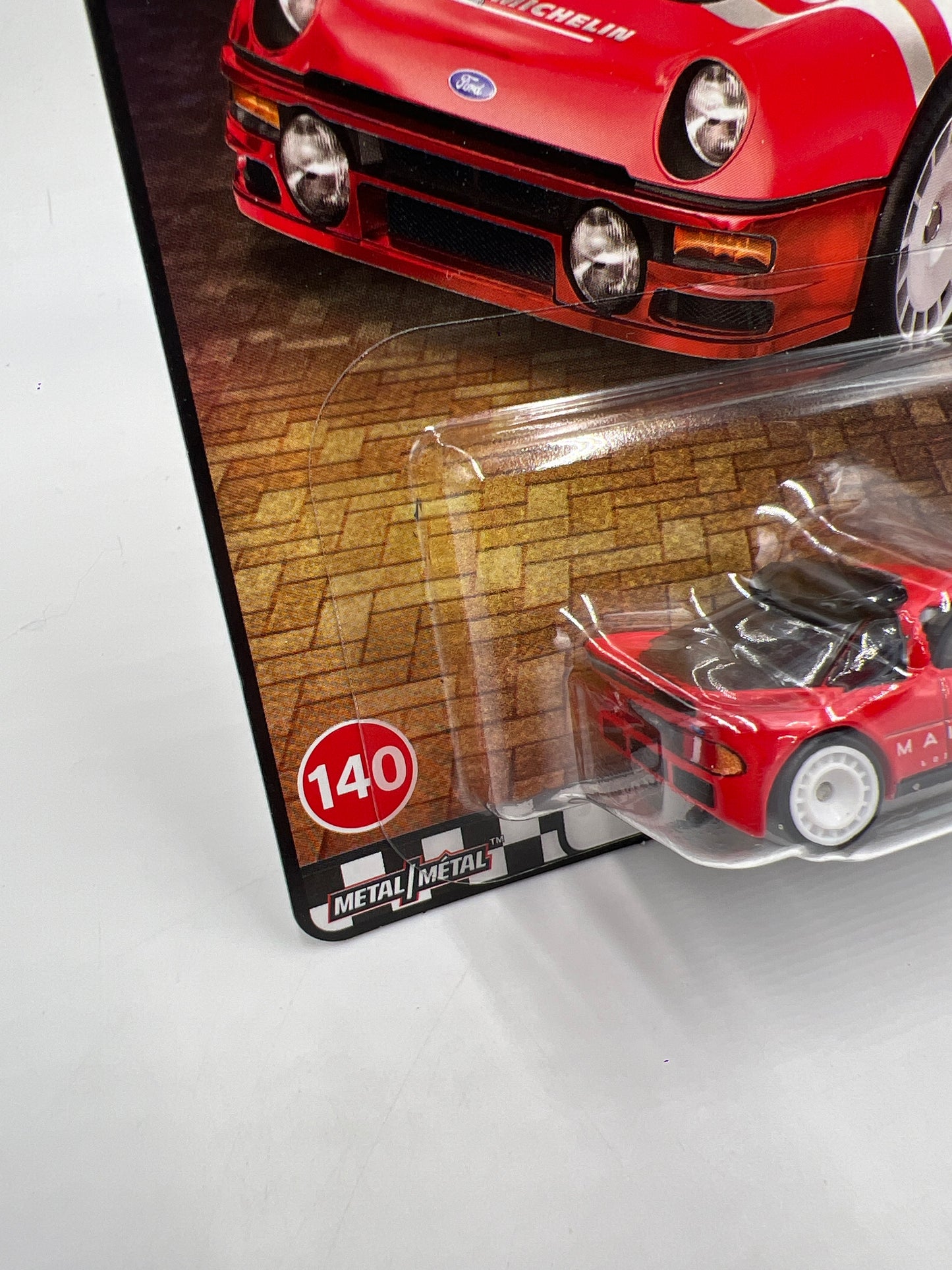 2025 Hot Wheels Premium Boulevard #140 Ford RS200 Red 260D