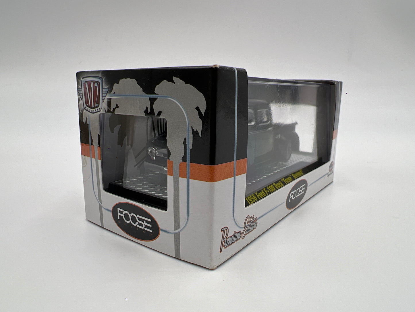 M2 Machines Premium Edition 1956 Ford F-100 Truck Overlord Black Foose 12-02