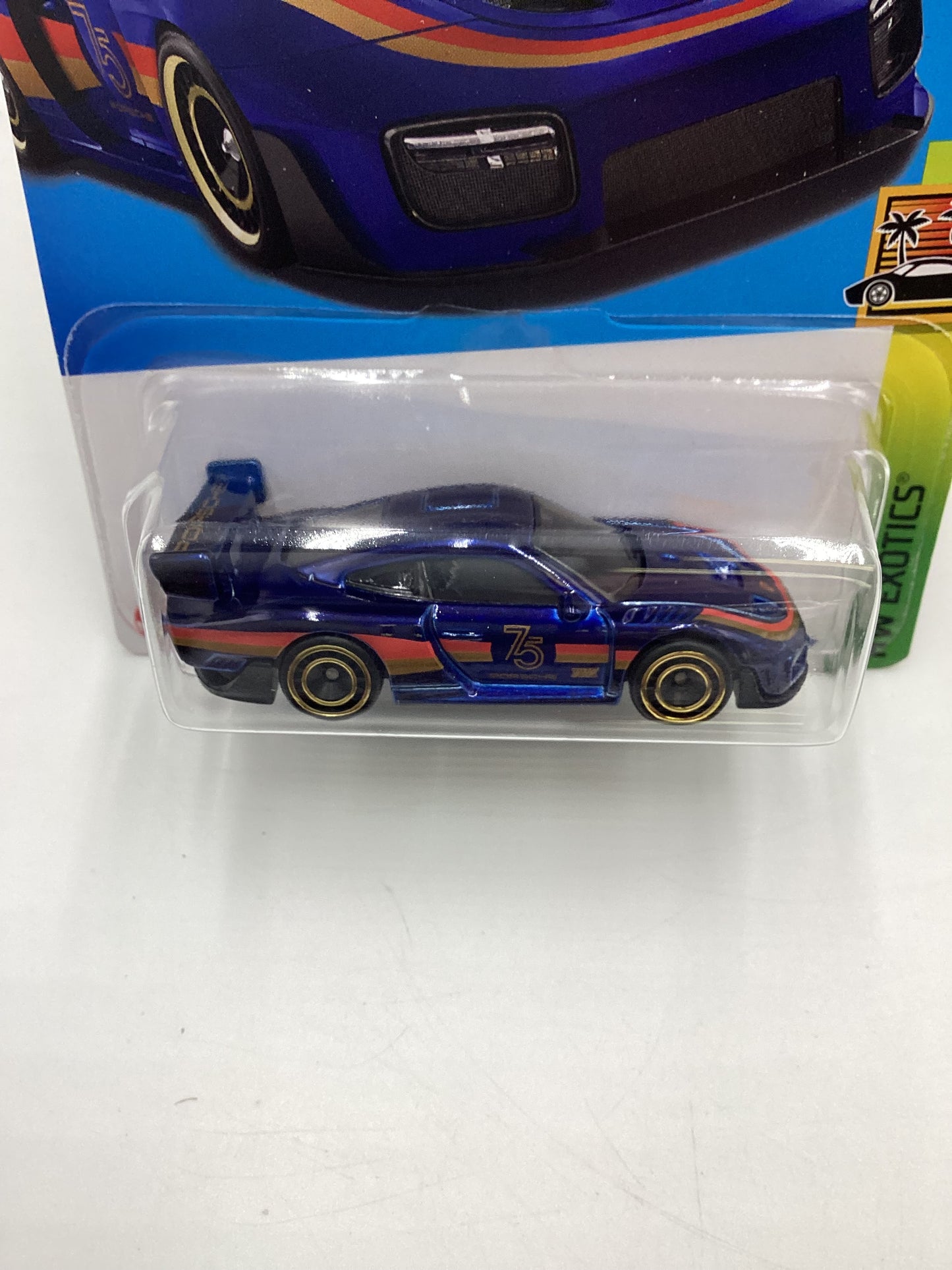 2023 Hot Wheels Super Treasure Hunt #223 Porsche 935 Blue Factory Sealed W/ Protector