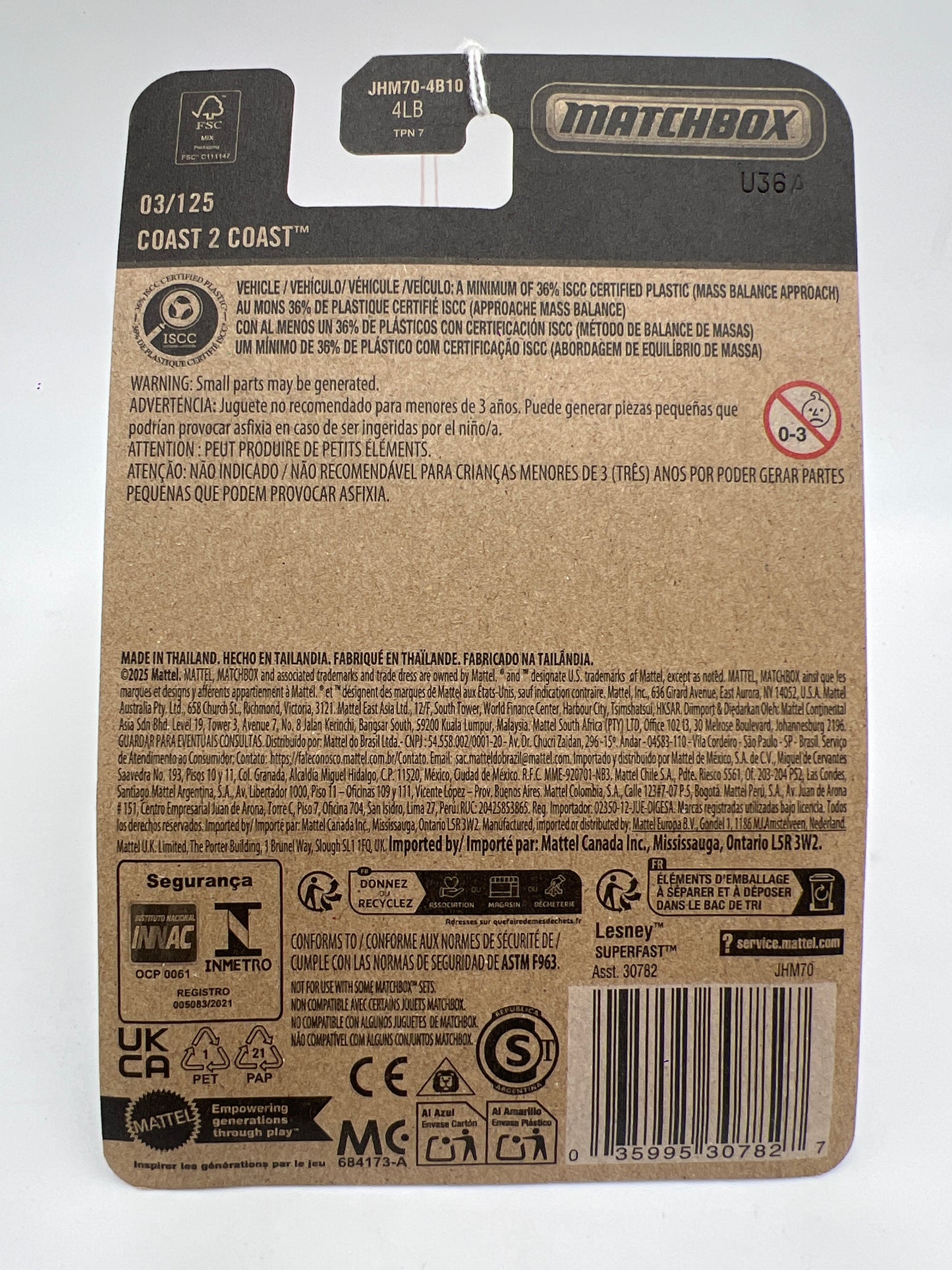 2026 Matchbox #3 Coast 2 Coast MBX Coast Patrol