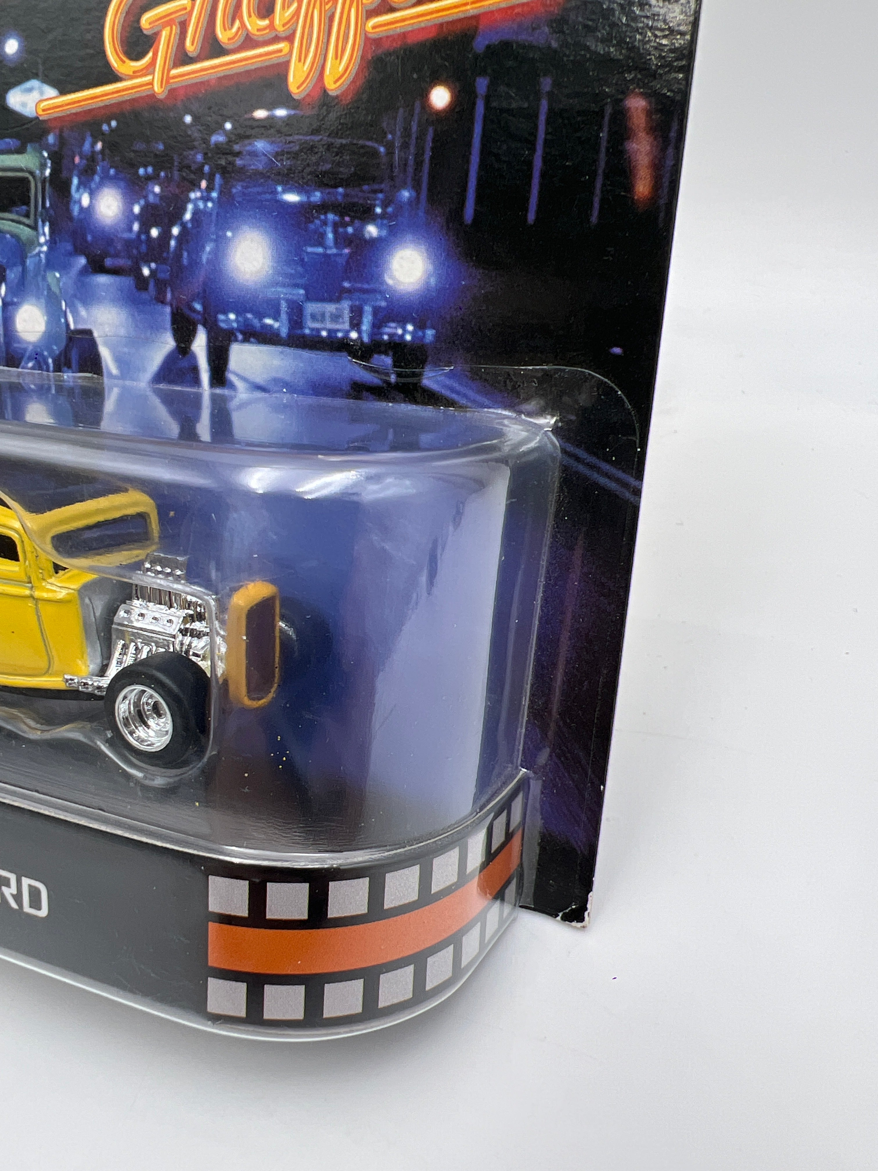 Hot Wheels Retro Entertainment American Graffiti 32 Ford Yellow W