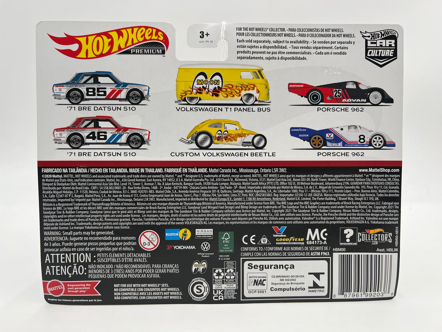 Hot Wheels Premium Target 2 Pack 71 BRE Datun 510 282F