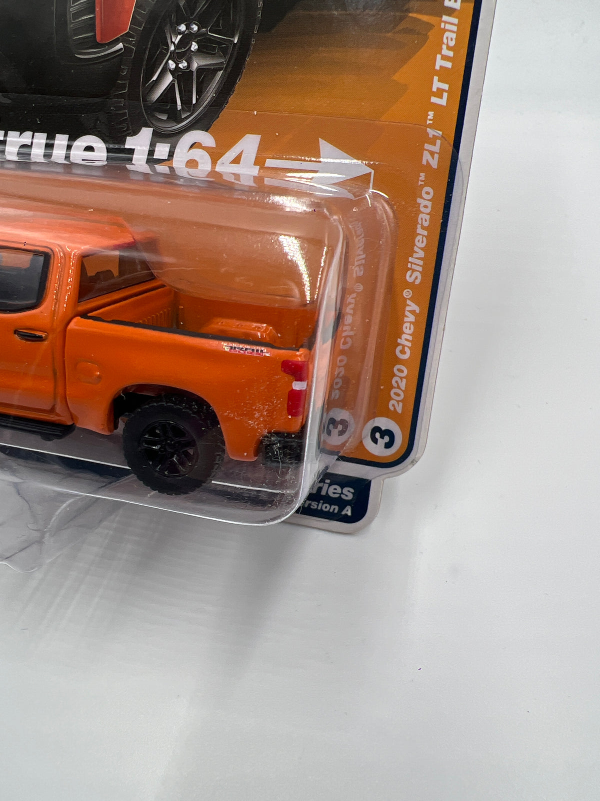Auto World Muscle Trucks Release 5 Version A 2020 Chevy Silverado ZL1 LT Trail Boss Orange 183C