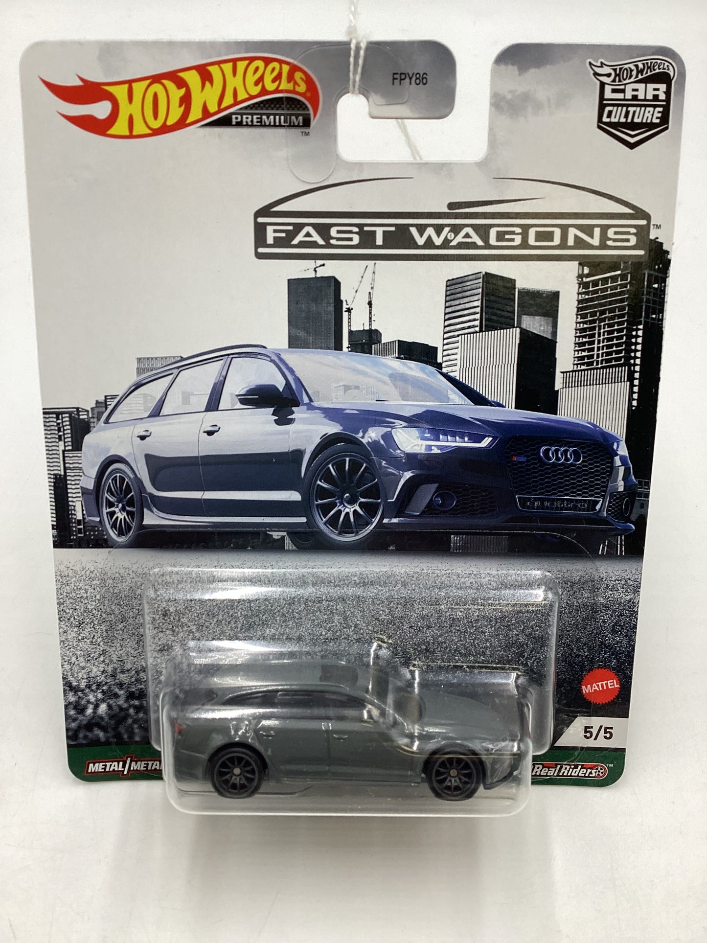 2021 Hot wheels Fast wagons 5/5 17 Audi RS 6 Avant 247A