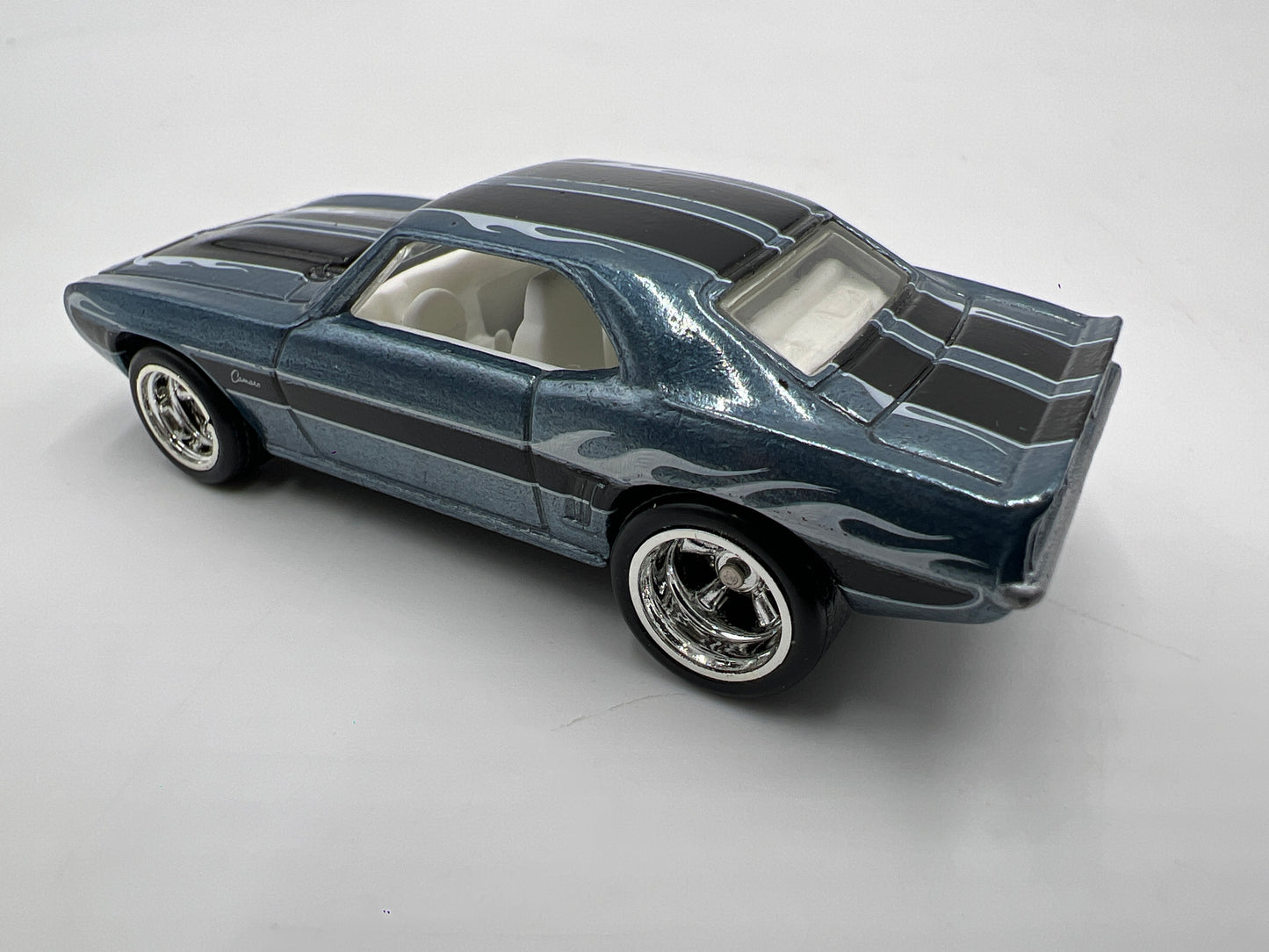 Hot Wheels Super Treasure Hunt Custom 69 Camaro Blue Loose