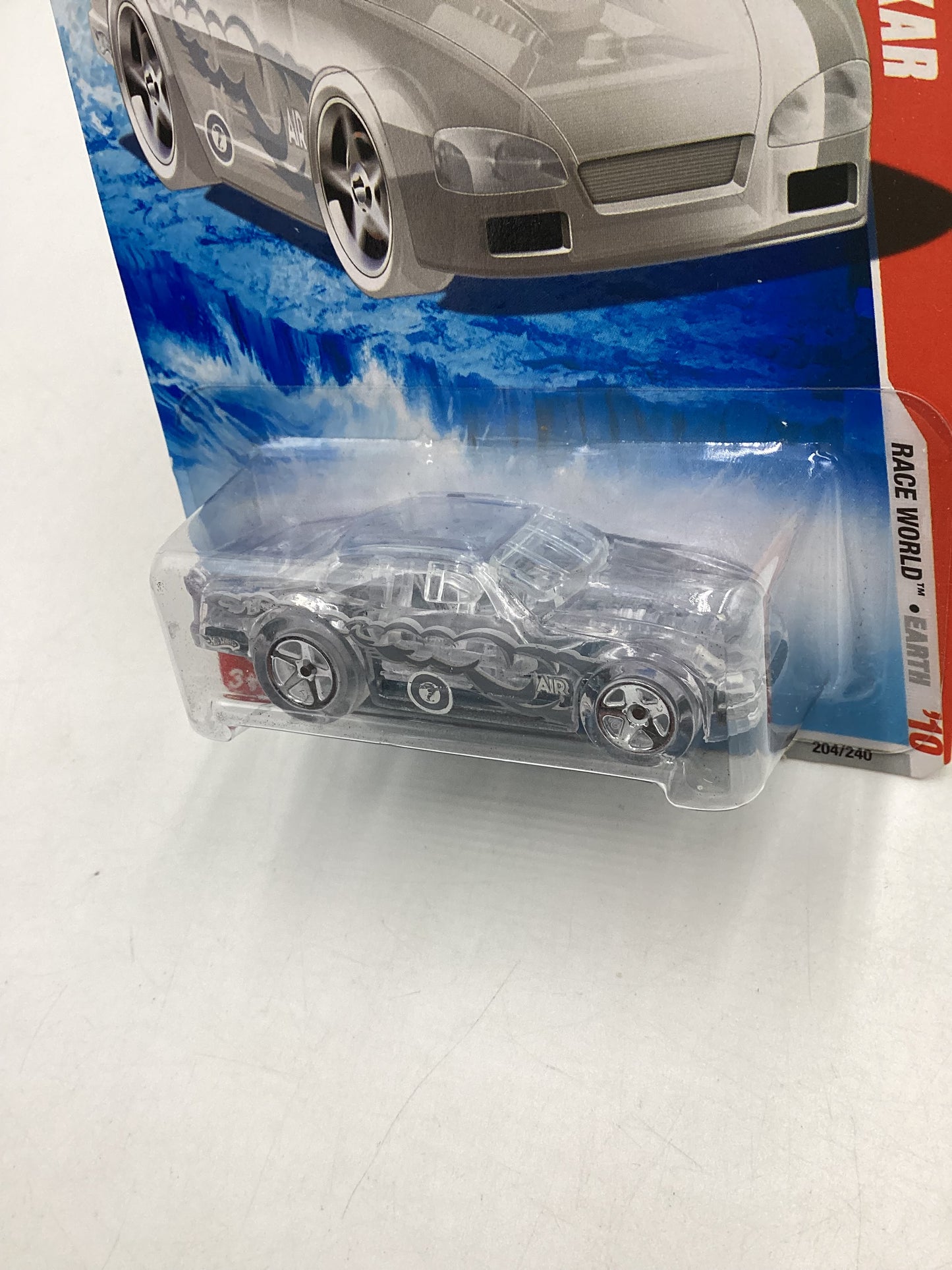 2010 Hot Wheels #204 Clear Stockar 113B