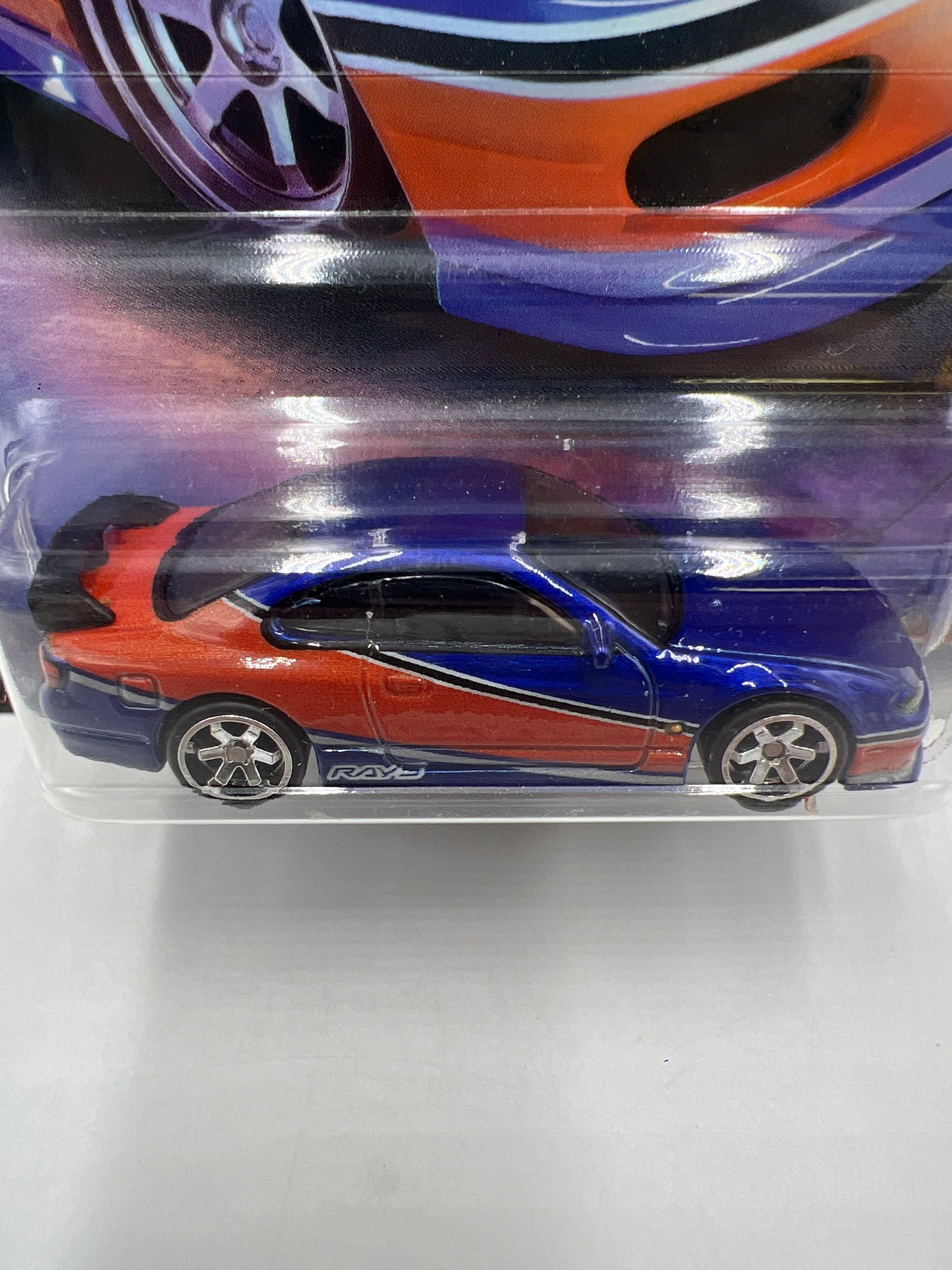 Hot Wheels Fast & Furious Fast Imports #2 Nissan Silvia S15 Blue W/Protector