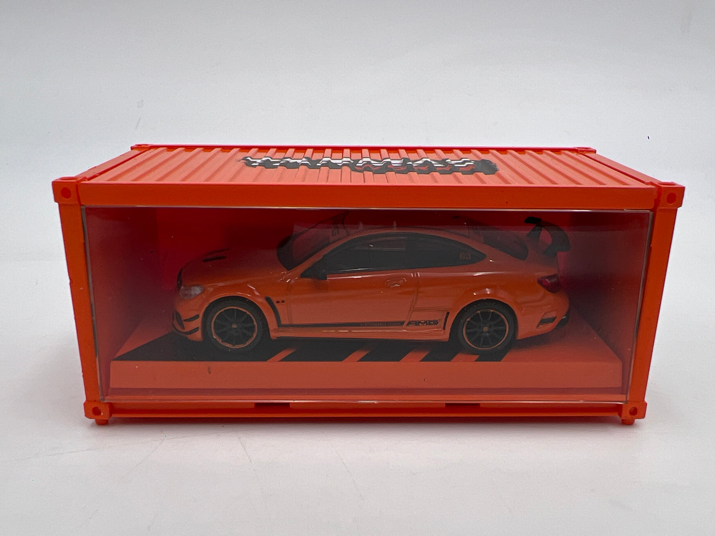 Tarmac Works x Global 64 Mercedes-Benz C 63 AMG Coupe Black Series Orange