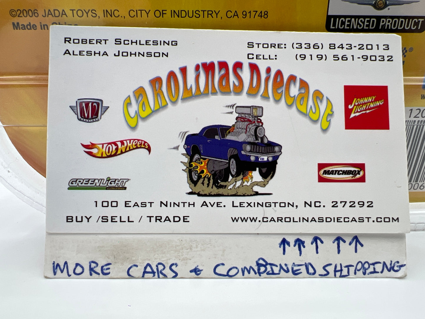 Jada Dub City Big Time Muscle #44 63 Chevy Corvette Sting Ray Police Dented Blister 184H