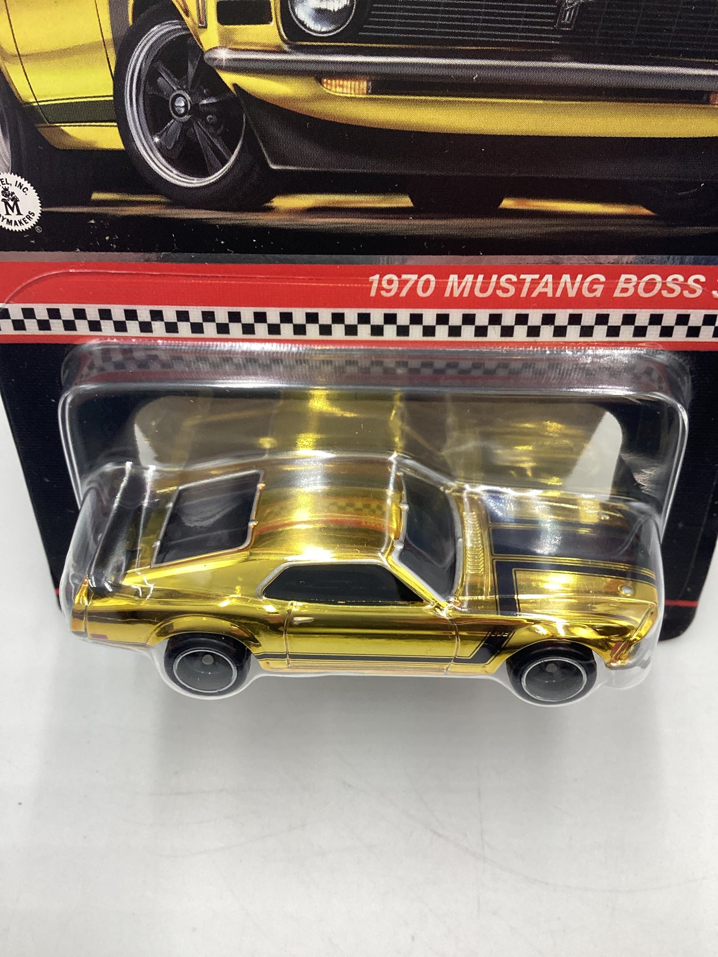 2024 Hot wheels RLC Mustang Boss 302 Gold with protector