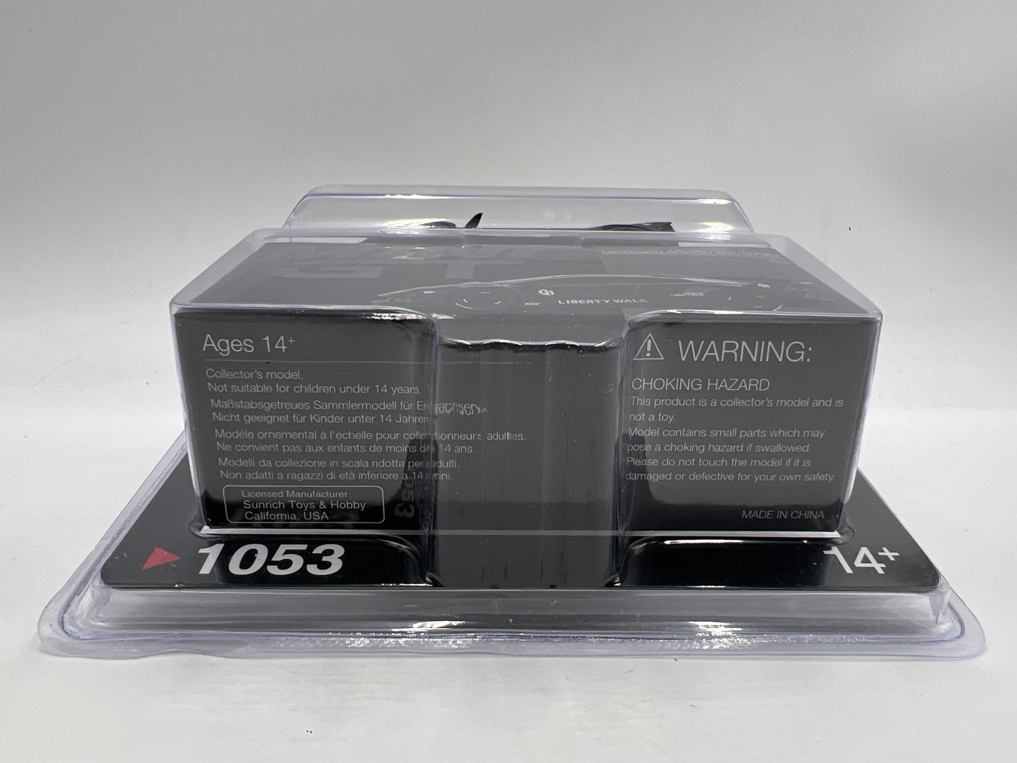 Mini GT #1053 LB-Silhouette Works Lamborghini Murcielago GT Evo Black