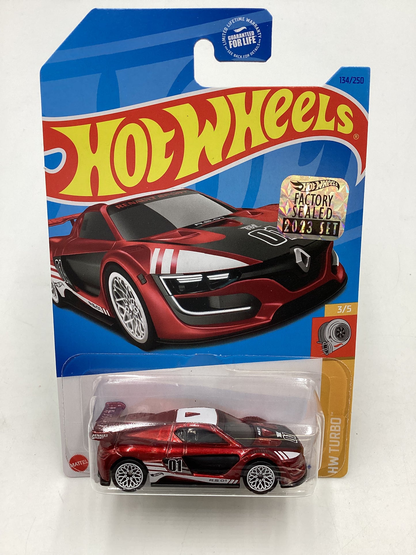 2023 Hot Wheels Super Treasure hunt 1/1250 Renault Sport R.S. 01 Factory Sealed W/ Protector