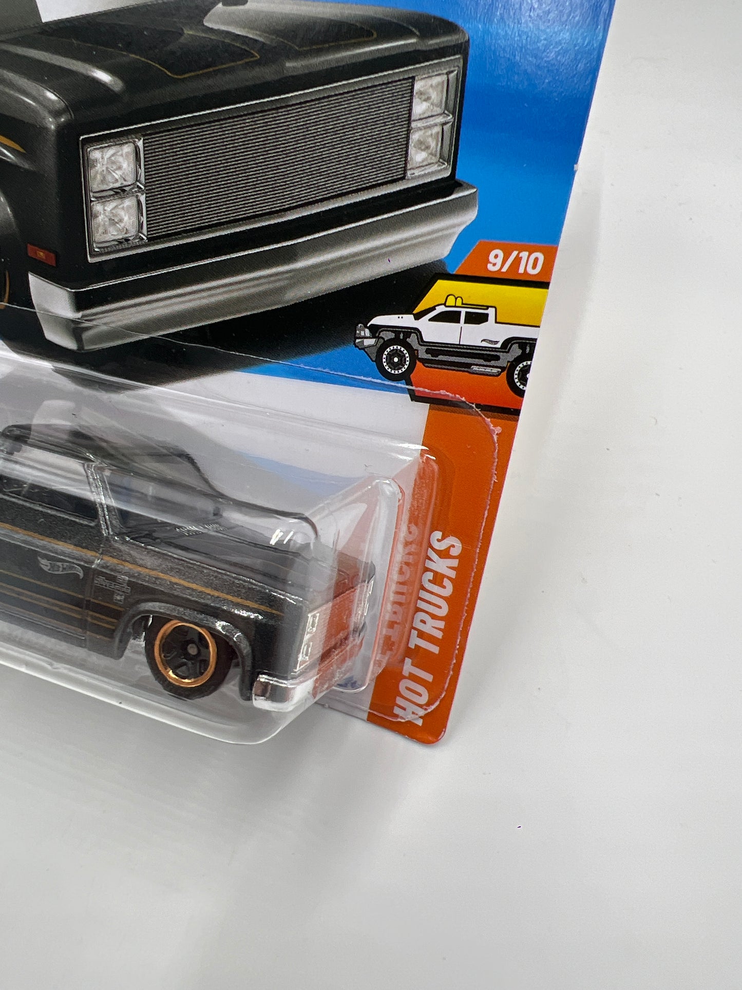 2025 Hot Wheels Q Case Hot Trucks #157 83 Chevy Silverado Dark Gray 16A