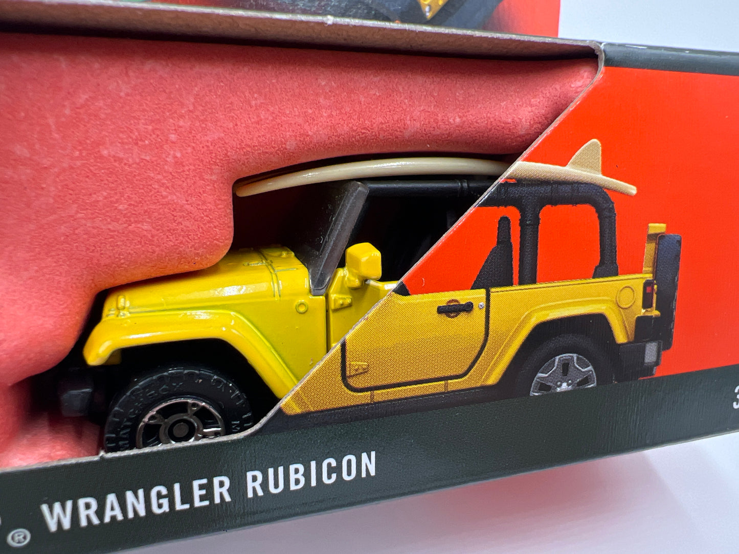 2025 Matchbox Moving Parts #12 2016 Jeep Wrangler Rubicon Yellow 164F