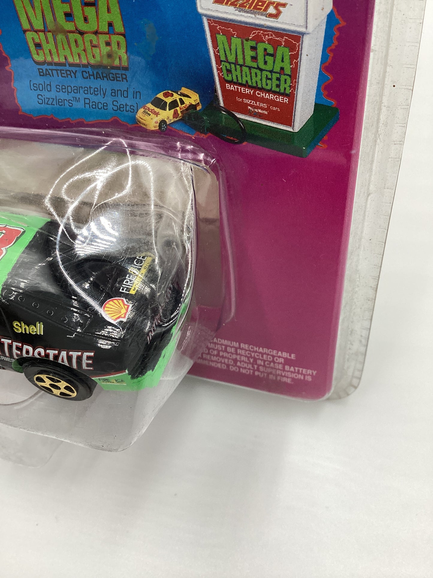 Playing Mantis Sizzlers Rechargeable Motorized Racers Interstate Batteries Bobby Labonte Green #18 (SR)