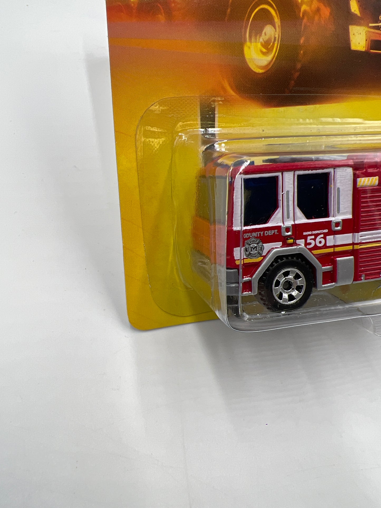 Matchbox Emergency Dennis Sabre Fire Truck Red #74