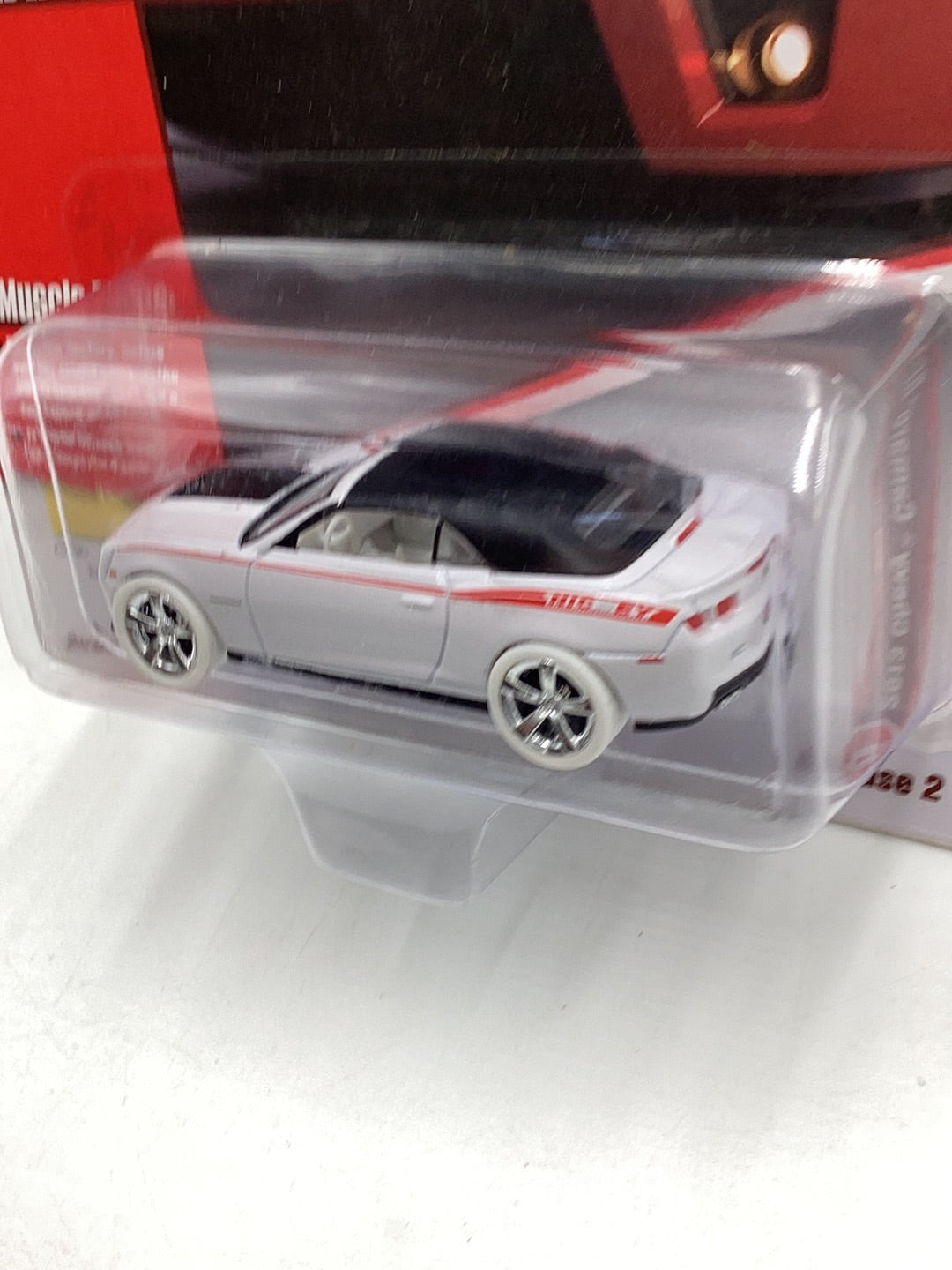 Johnny Lightning 2013 Chevy Camaro ZL1 White Lightning Chase