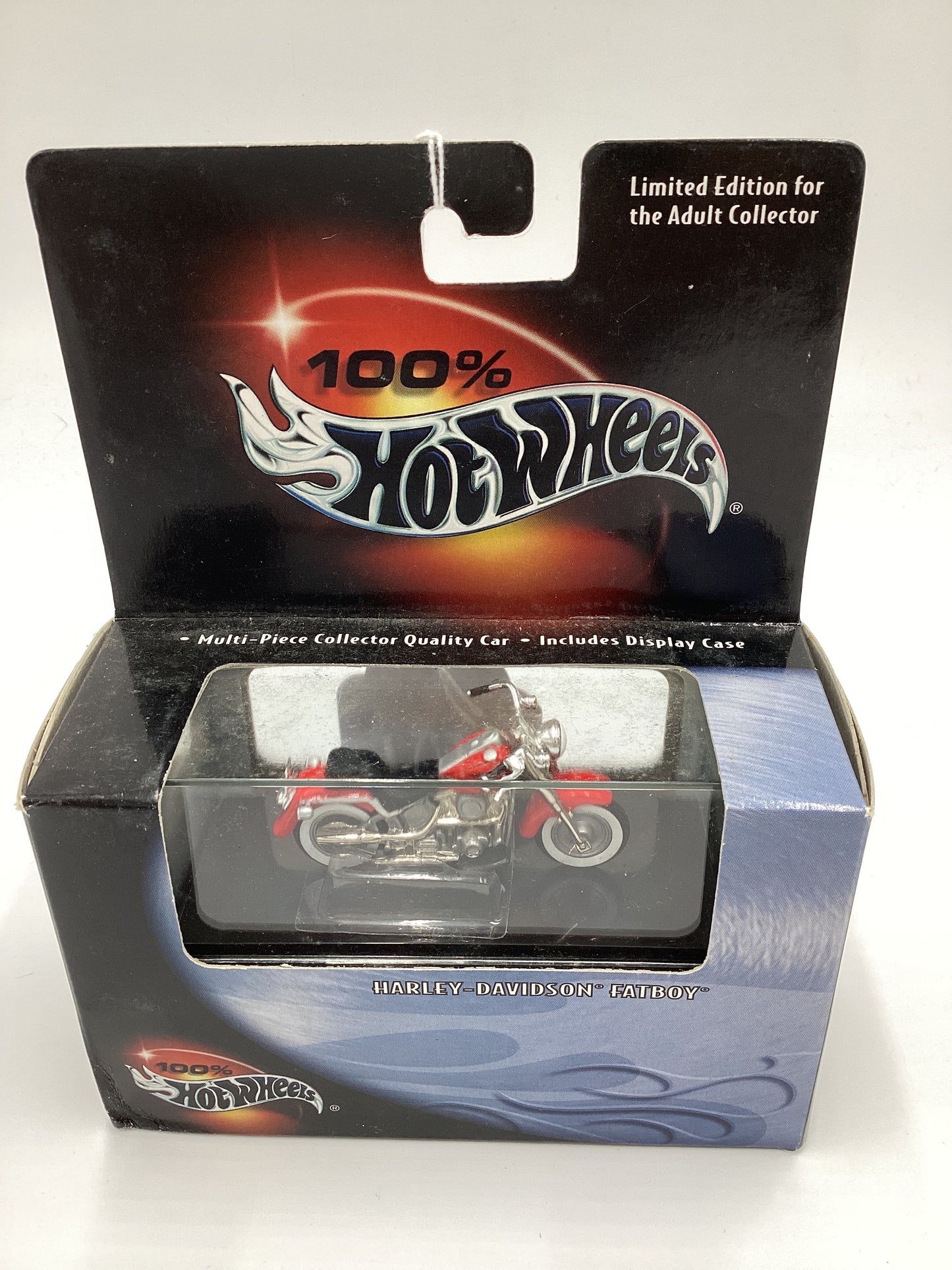Hot Wheels Black Box 100% Harley-Davidson Fatboy Red #2