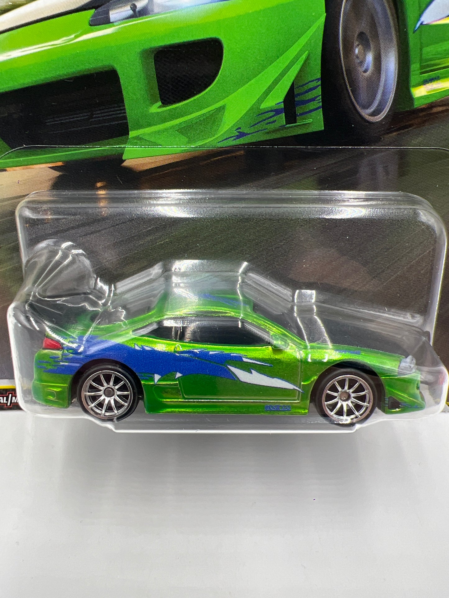 2026 Hot Wheels Premium Fast & Furious 25th Anniversary #1 1995 Mitsubishi Eclipse Spectraflame Green W/Protector