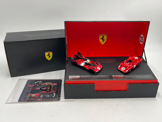 2025 Hot Wheels RLC Ferrari Heritage Set Ferrari 499P Modificata & Ferrari 312 P Spectraflame Red
