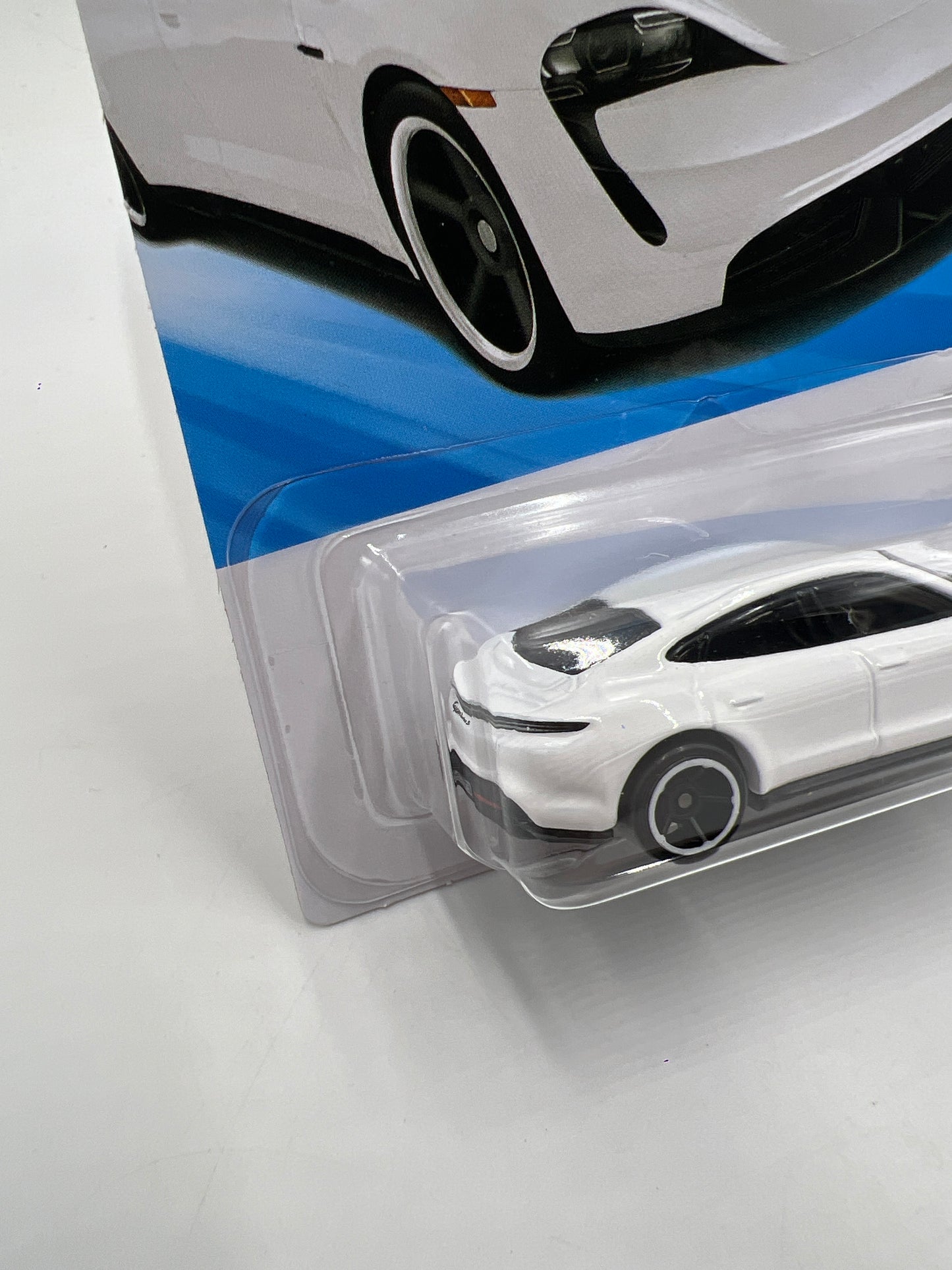 2026 Hot Wheels B Case HW EV #34 Porsche Taycan Turbo S White 98G