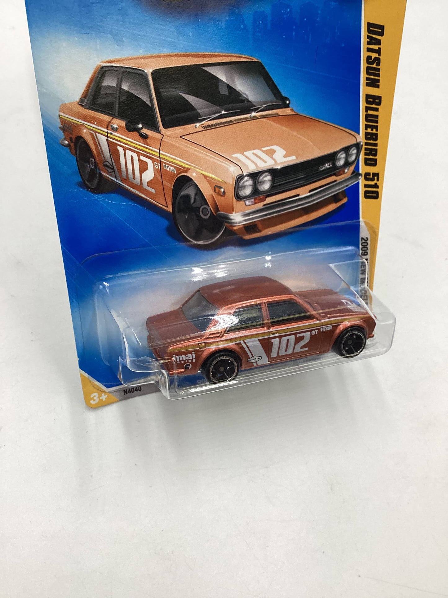 Hot Wheels 2009 037/190 Datsun Bluebird 510 Copper