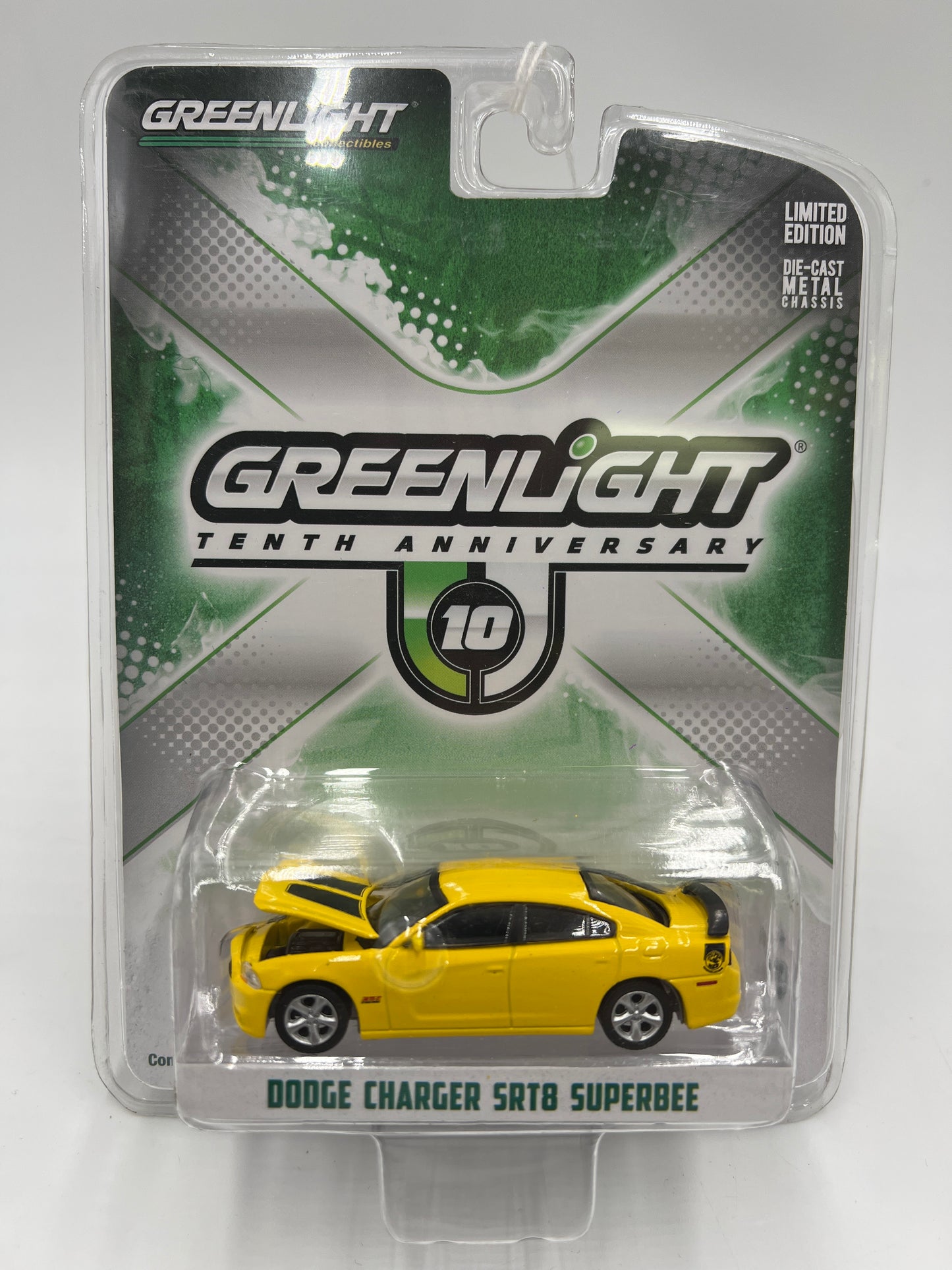 Greenlight Tenth Anniversary Dodge Charger SRT8 Superbee Yellow